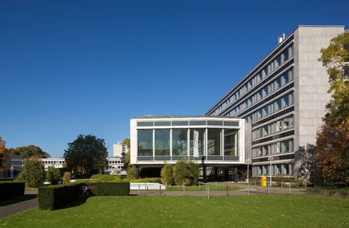 Allianzbauten am Tulpenfeld, built 1964-1969 by Hanns Dustmann, Press Centre of the German