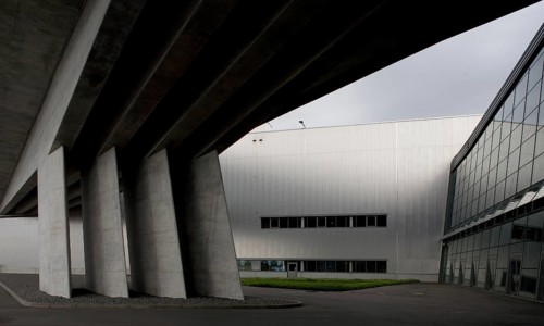 Leipzig, BMW plant, central building