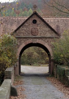 Former Cistercian nunnery Himmelthal in Spessart. Founded in 1232, the present church dates from