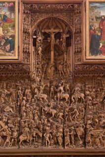 High altar (1488-1506), centrepiece by Ludwig Jupan, St., Sankt, Saint