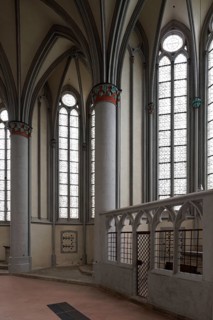 Choir aisle, view to the north, St., Sankt, Saint