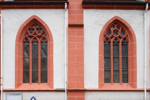 South side, tracery window Church of St., Church of St., St., St., Saint