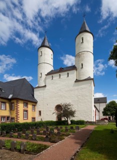 West façade of the monastery church, St., Saint, Saint