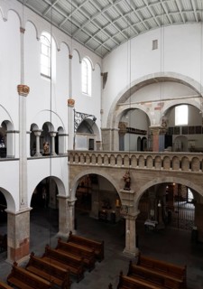 View from the north gallery to the south-west to the west gallery, St., Sankt, Saint
