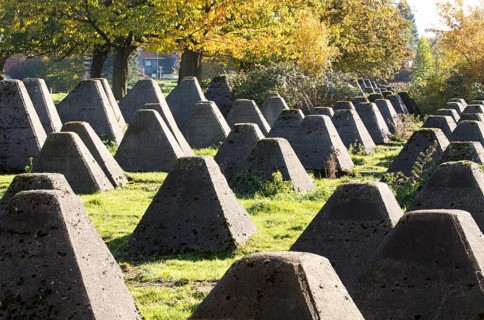 Westwall, concrete anti-tank barriers from the Second World War