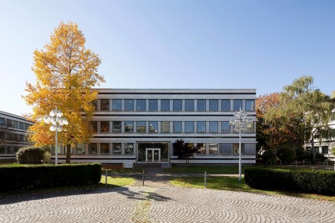 Allianz buildings on Tulpenfeld, built 1964-1969 by Hanns Dustmann, Atriumhaus 2