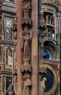 Strasbourg Cathedral, Cathédrale Notre-Dame de Strasbourg, southern transept arm, astronomical