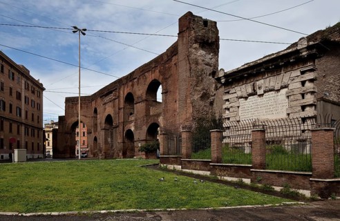 Rome, Aqueduct at the Porta Maggiore 32406
