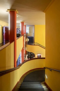 Built 1927-1929 by Hans Poelzig, foyer, staircase