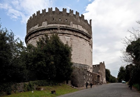 Tomb of Cecilia Metella from the north-west