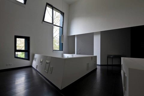 2008-2010 built by Manuel Herz, upper vestibule