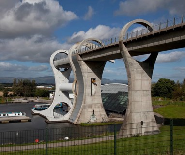 GB Scotland Falkirk FALKIRK WHEEL Rotary boat lift 56419