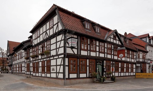 Birthplace of August Heinrich Hoffmann, known as Hoffmann von Fallersleben, author of the Song of