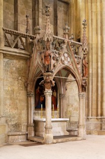 North aisle, Heinrich and Kunigunden altar around 1320, St., Sankt, Saint