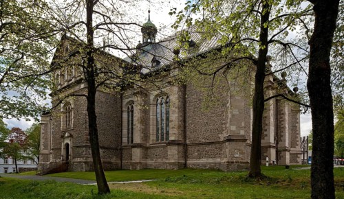 Clausthal-Zellerfeld Church of St Salvatoris View from south-east 1675-83 by Erich Hans Ernst from