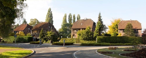 House Pastern 1937, House Schmitz 1936, House Achternberg 1935 built by Karl Buschhüter, north-east