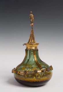 Ampoule with relic liquid in the German Blade Museum