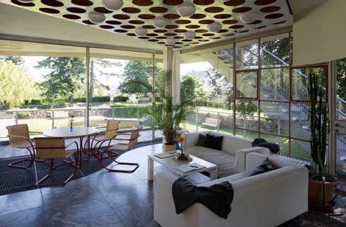 In GDR times House of Pioneers, now Scharoun House, condition after refurbishment in 2012, living