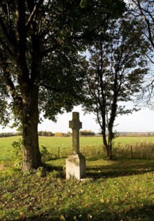 Aachen Walheim, Landscape with wayside cross