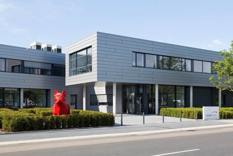 Krefeld, administration building of Rondo Food GmbH