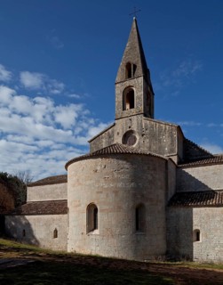 Cistercian monastery founded in 1146, church from north-east, St., Sankt, Saint