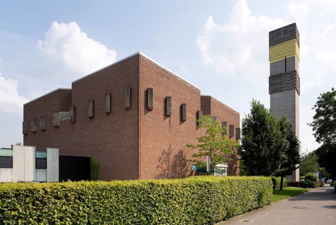 1966-1967 by Joachim G. Hanke, view from north-west, St., Sankt, Saint