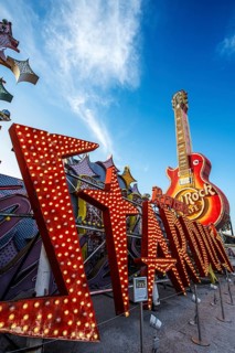 Stardust, old neon advertisement, Boneyard, Neon Museum, Las Vegas, Nevada, USA, North America