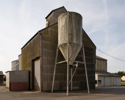 Metal agricultural silo