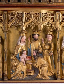 Werben, St John's Church, High Altar, Predella
