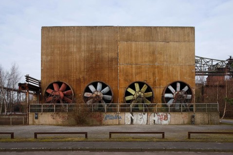 Former Thyssen AG smelting works, cooling plant