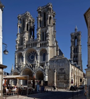View from west, St., Sankt, Saint