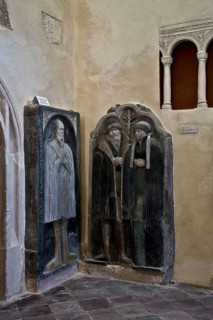 Epitaph Valentin Fuchs and tomb Remigius Gebigke and wife, St., Sankt, Saint