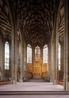Choir with high altar, St., Saint, Saint