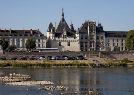 View from the north over the Loire