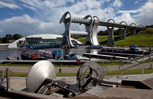 GB Scotland Falkirk FALKIRK WHEEL Rotary boat lift 56413