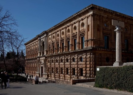 Palace of Charles V, begun in 1526, view from south-east