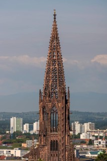 Freiburg im Breisgau, Cathedral of Our Lady, tower from the east