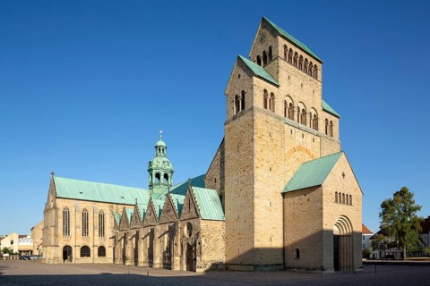 Hildesheim, Cathedral of the Assumption of the Virgin Mary, view from north-west