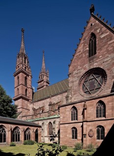 View from south-east from the large cloister, St., Sankt, Saint