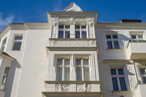 Residential building, old building, Stierstraße, Friedenau, Berlin, Germany, Europe