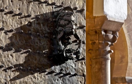 Mezquita-Catedral de Córdoba, north-east gate Tordetail Lion's head, St., Saint, Saint