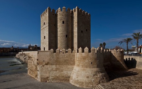 Cordoba, Calahorra Tower. Museum of the Three Cultures View from south back left Cathedral