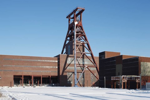Central shaft XII, winding tower