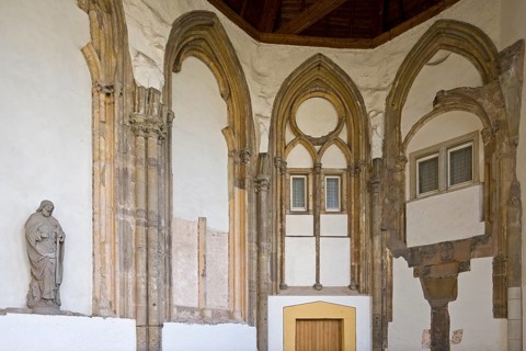 St Mary's Chapel, south-west corner, St, Saint, Saint