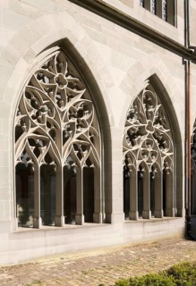 Constance, Minster, eastern cloister wing, tracery window