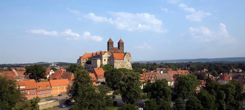 View from Münzenberg, St., Sankt, Saint