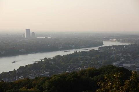Königswinter, view from the Drachenfels