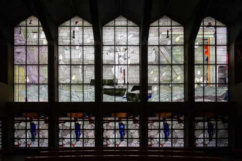Heimbach, pilgrimage church Salvatorkirche by Karl-Heinz Romme