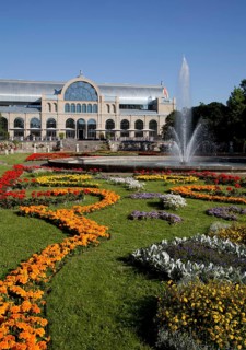 Ground floor in front of the Festhaus after restoration in 2014