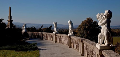 Main construction period 1907-1915 by Bernhard Sehring, eastern path to the viewing terrace,